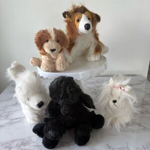 Webkinz & Lil' Kinz Plush Toy Bundle by‎ Ganz 5-Piece Set